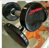 PU Life Fitness dumbbells