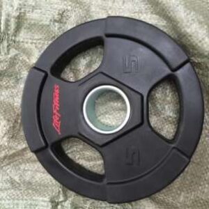 PU Life Fitness barbell plates