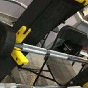 Integral small barbell straight/curved bar