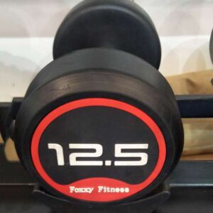 Rubber-coated dumbbells