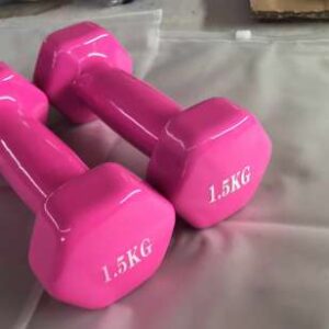Halteres pequenos plástico liso