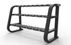 Suporte de Halteres 3 Níveis Completo