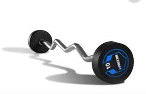 Barra fixa Precor revestida borracha